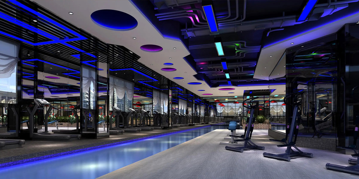 猫头鹰健身房装修地胶选材与施工